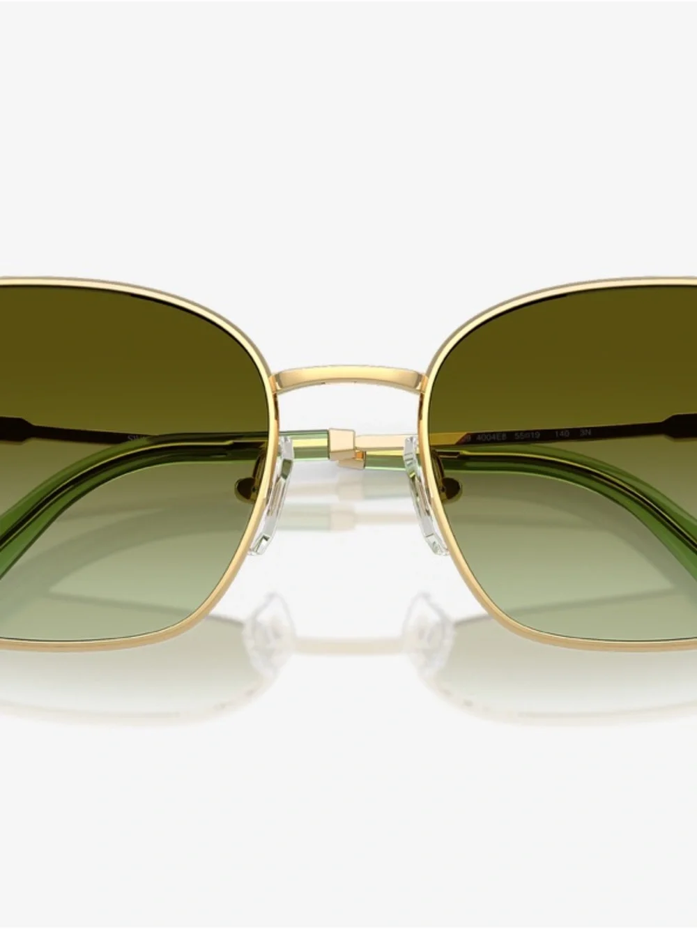 Swarovski Sunglasses SK 7029 Green Gradient Brown, Green Crystals with Case